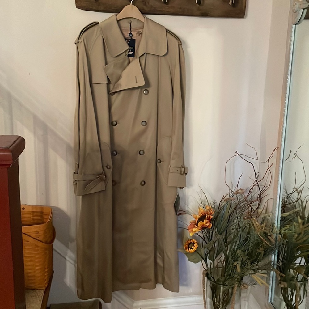 NWT Mens Austin Reed trench coat